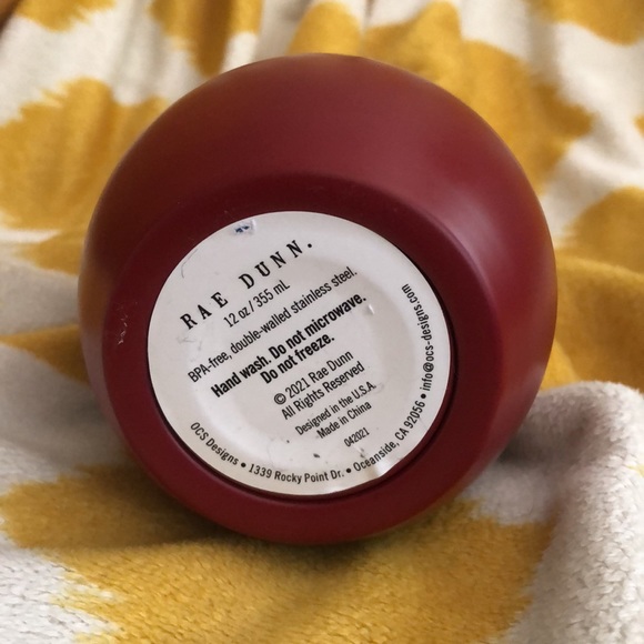 Rae Dunn “Stay Cozy” Wine Tumbler 🍷 - Picture 3 of 3